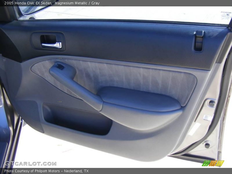 Magnesium Metallic / Gray 2005 Honda Civic EX Sedan
