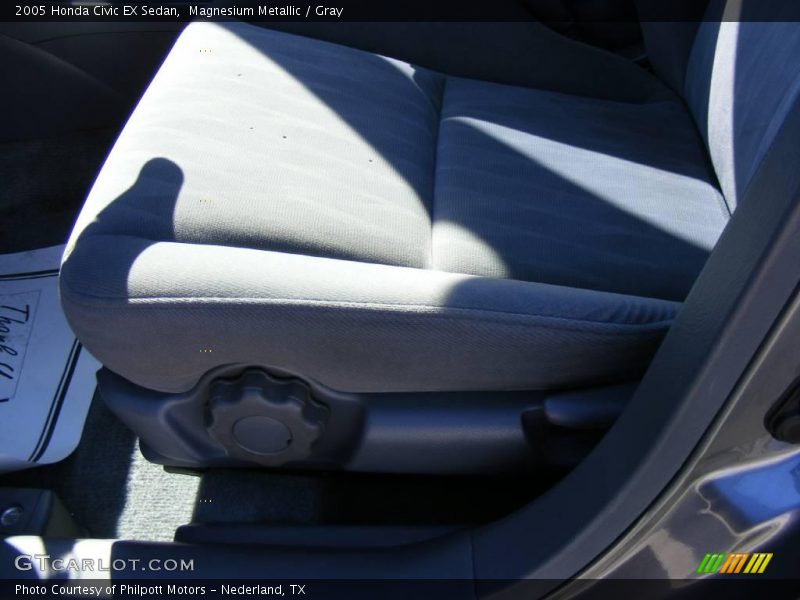 Magnesium Metallic / Gray 2005 Honda Civic EX Sedan