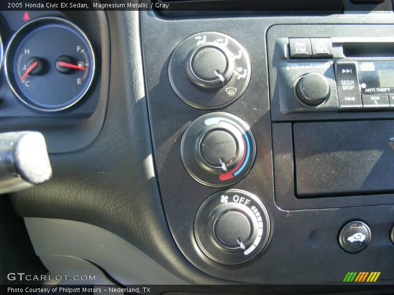 Magnesium Metallic / Gray 2005 Honda Civic EX Sedan