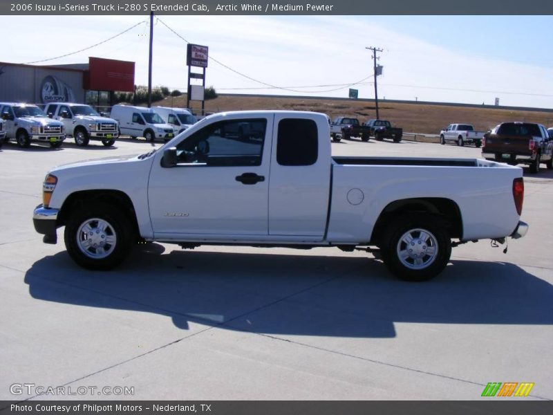 Arctic White / Medium Pewter 2006 Isuzu i-Series Truck i-280 S Extended Cab