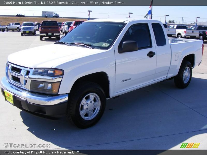 Arctic White / Medium Pewter 2006 Isuzu i-Series Truck i-280 S Extended Cab