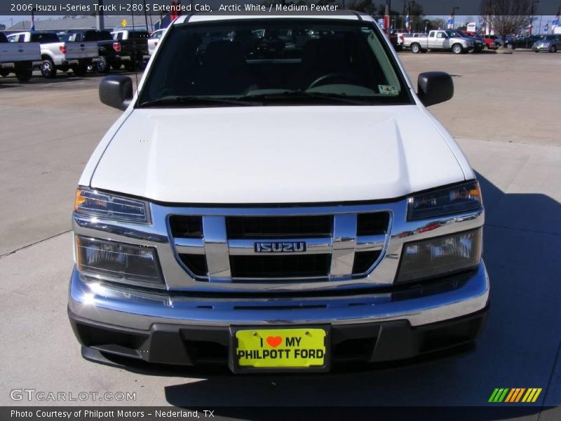 Arctic White / Medium Pewter 2006 Isuzu i-Series Truck i-280 S Extended Cab