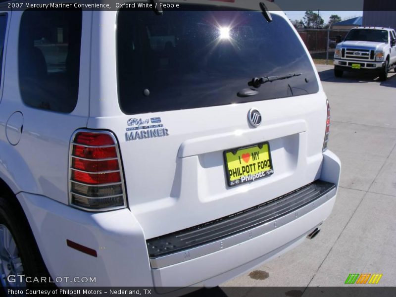 Oxford White / Pebble 2007 Mercury Mariner Convenience