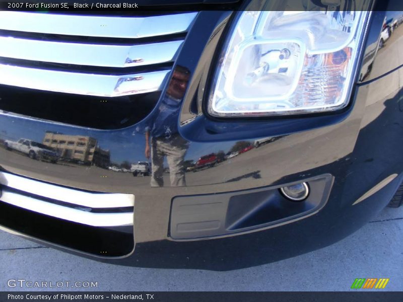 Black / Charcoal Black 2007 Ford Fusion SE