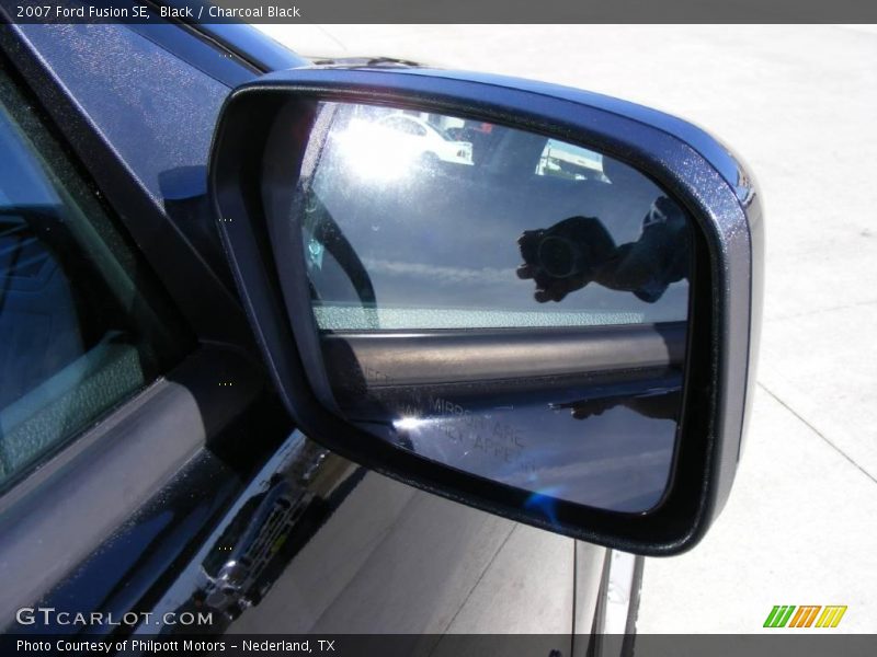 Black / Charcoal Black 2007 Ford Fusion SE