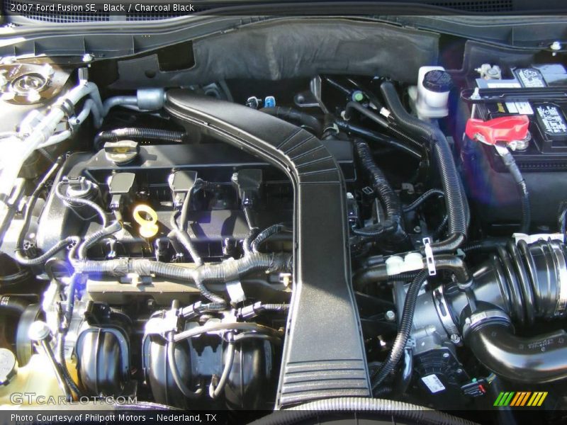 Black / Charcoal Black 2007 Ford Fusion SE