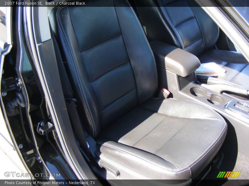 Black / Charcoal Black 2007 Ford Fusion SE