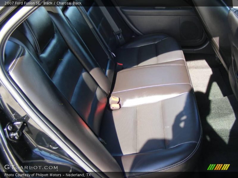 Black / Charcoal Black 2007 Ford Fusion SE