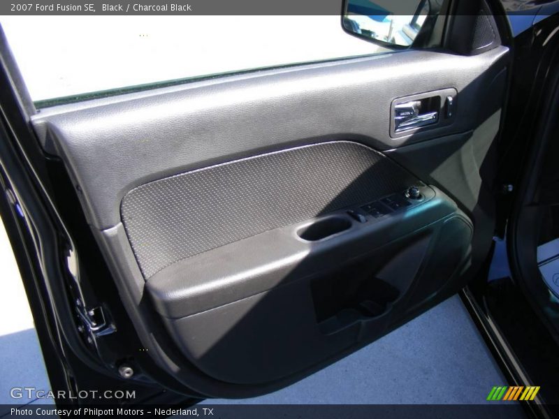 Black / Charcoal Black 2007 Ford Fusion SE