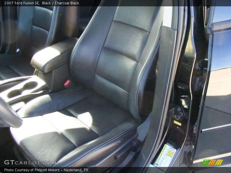 Black / Charcoal Black 2007 Ford Fusion SE