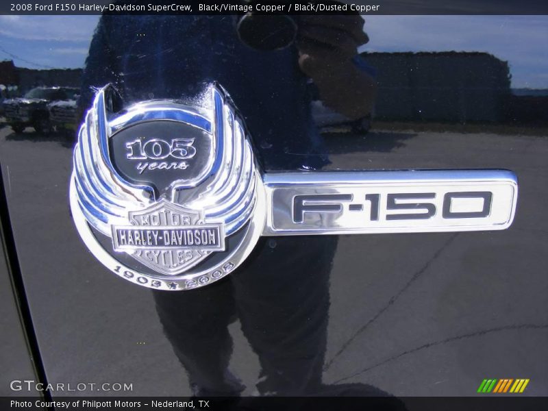 Black/Vintage Copper / Black/Dusted Copper 2008 Ford F150 Harley-Davidson SuperCrew