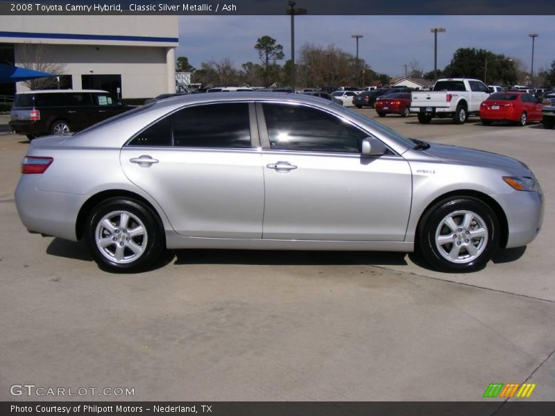 Classic Silver Metallic / Ash 2008 Toyota Camry Hybrid