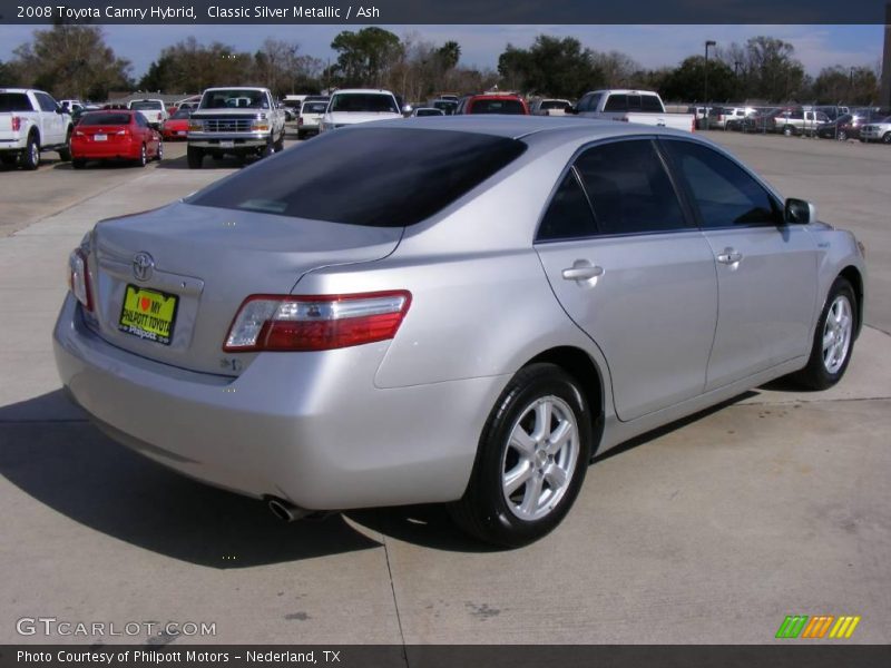 Classic Silver Metallic / Ash 2008 Toyota Camry Hybrid