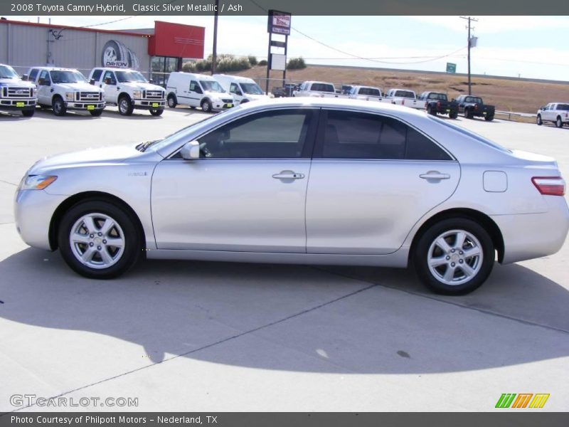 Classic Silver Metallic / Ash 2008 Toyota Camry Hybrid