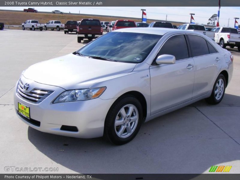 Classic Silver Metallic / Ash 2008 Toyota Camry Hybrid