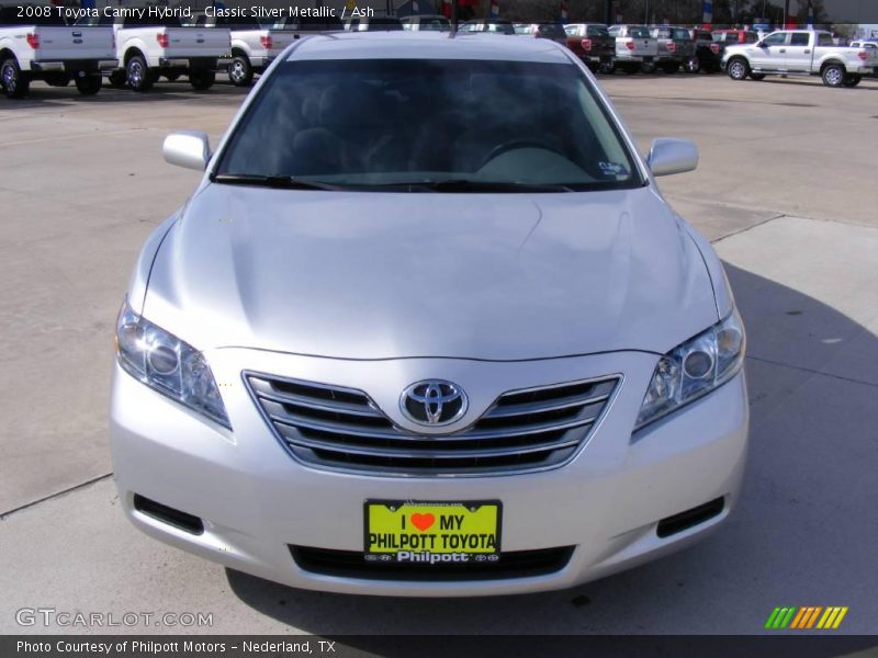Classic Silver Metallic / Ash 2008 Toyota Camry Hybrid
