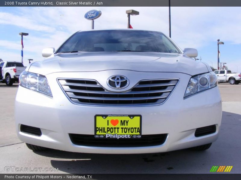 Classic Silver Metallic / Ash 2008 Toyota Camry Hybrid