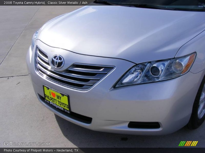 Classic Silver Metallic / Ash 2008 Toyota Camry Hybrid