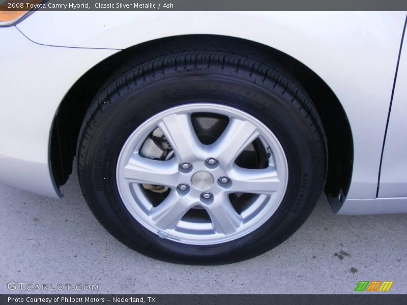 Classic Silver Metallic / Ash 2008 Toyota Camry Hybrid