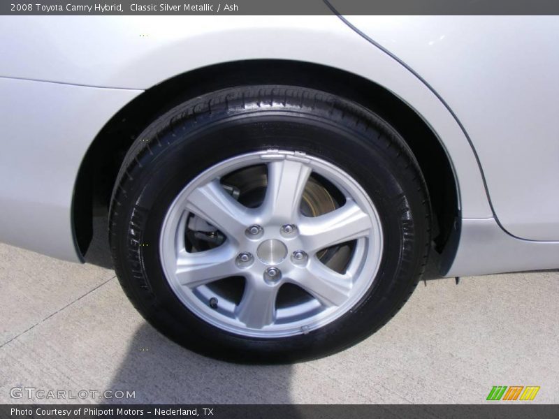 Classic Silver Metallic / Ash 2008 Toyota Camry Hybrid