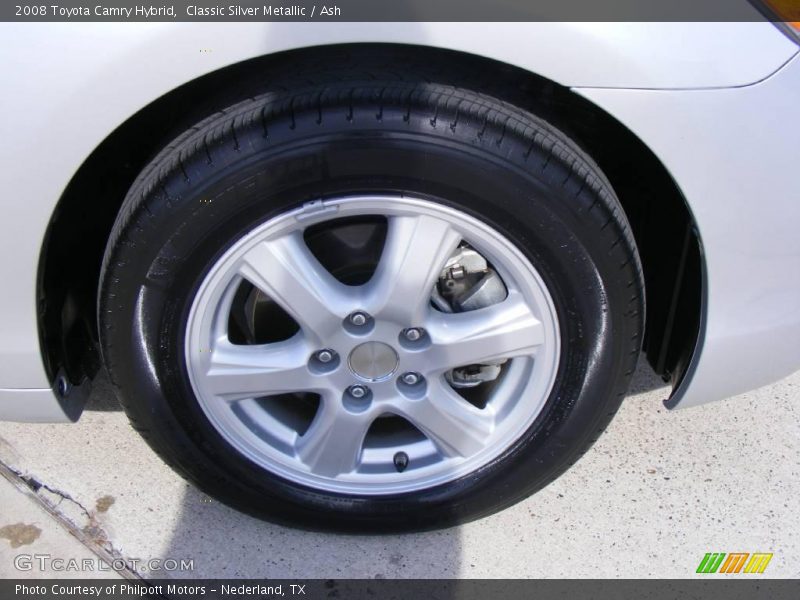 Classic Silver Metallic / Ash 2008 Toyota Camry Hybrid
