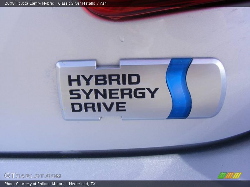 Classic Silver Metallic / Ash 2008 Toyota Camry Hybrid