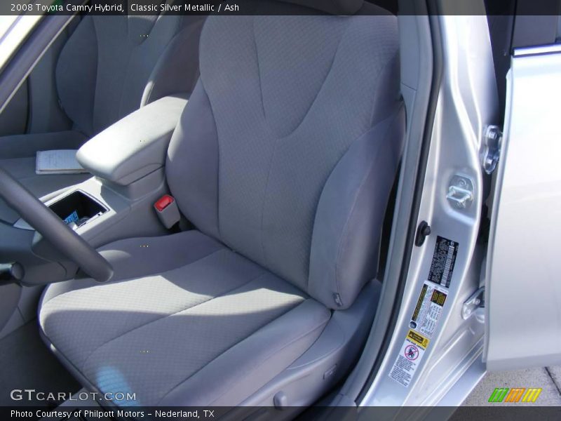 Classic Silver Metallic / Ash 2008 Toyota Camry Hybrid