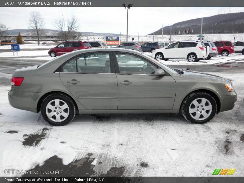 Natural Khaki / Beige 2007 Hyundai Sonata GLS