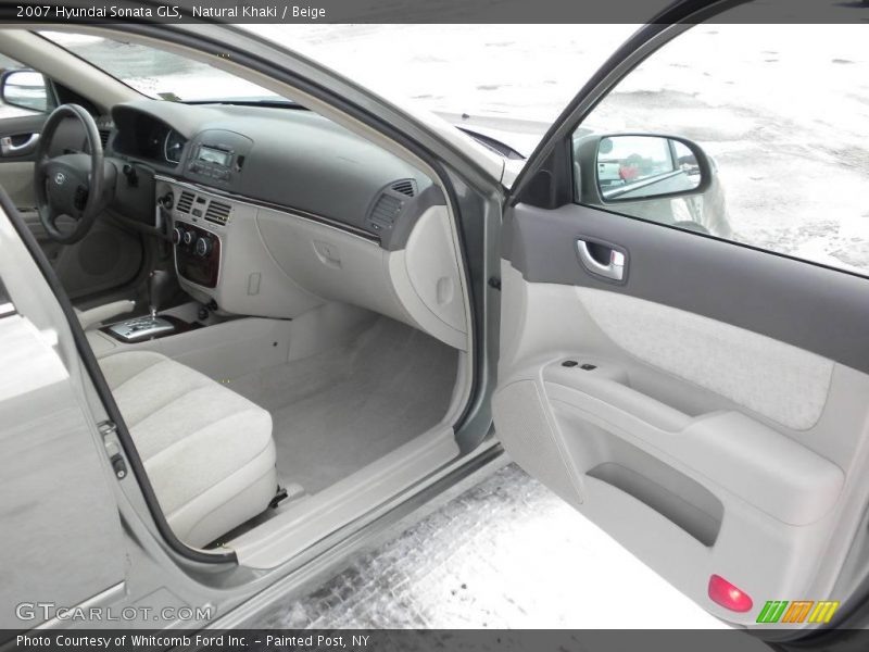 Natural Khaki / Beige 2007 Hyundai Sonata GLS