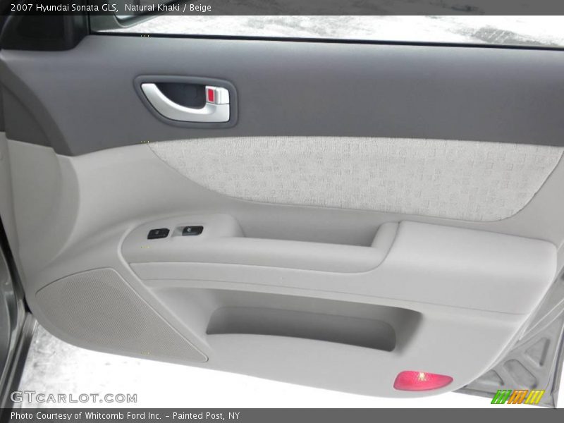Natural Khaki / Beige 2007 Hyundai Sonata GLS