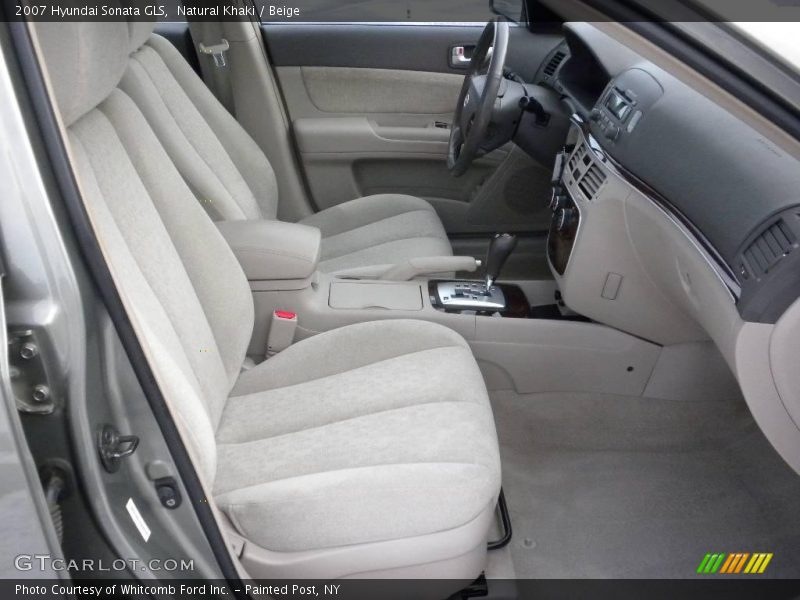 Natural Khaki / Beige 2007 Hyundai Sonata GLS