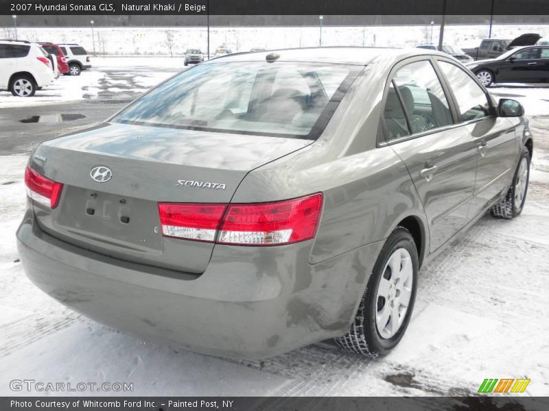 Natural Khaki / Beige 2007 Hyundai Sonata GLS