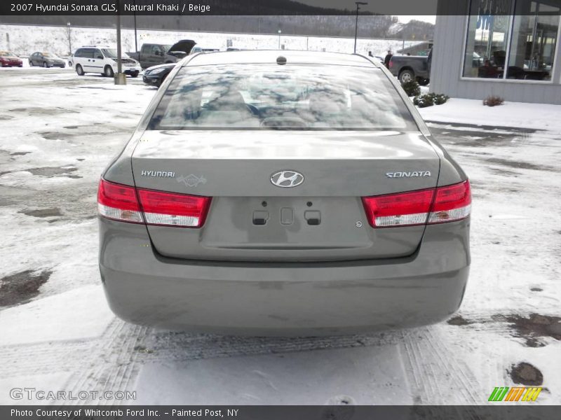 Natural Khaki / Beige 2007 Hyundai Sonata GLS