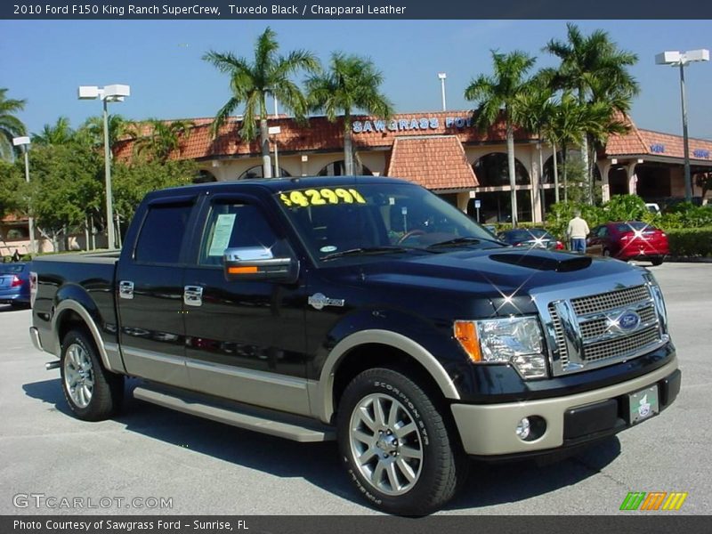 Tuxedo Black / Chapparal Leather 2010 Ford F150 King Ranch SuperCrew
