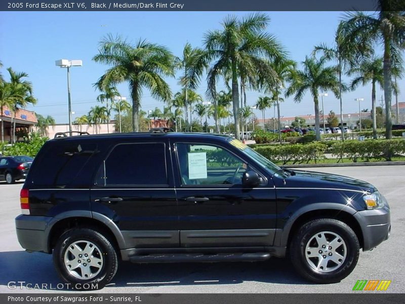 Black / Medium/Dark Flint Grey 2005 Ford Escape XLT V6