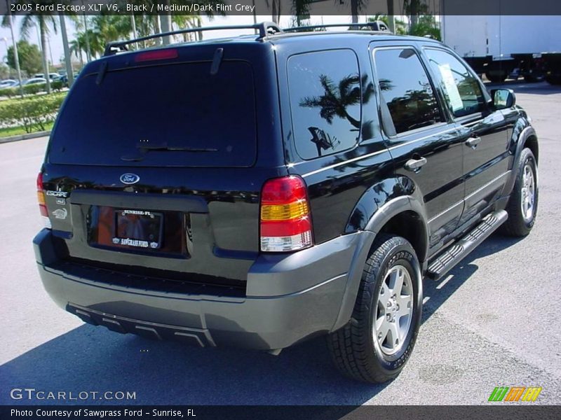 Black / Medium/Dark Flint Grey 2005 Ford Escape XLT V6