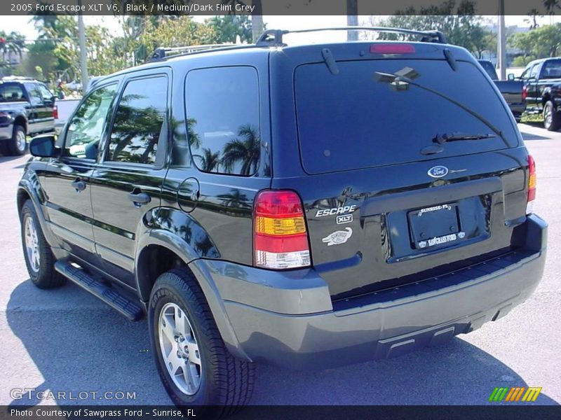 Black / Medium/Dark Flint Grey 2005 Ford Escape XLT V6