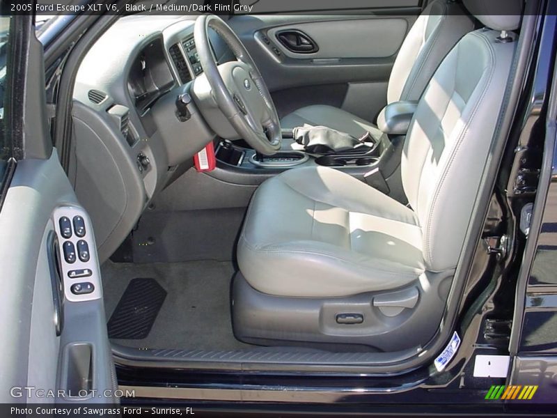 Black / Medium/Dark Flint Grey 2005 Ford Escape XLT V6