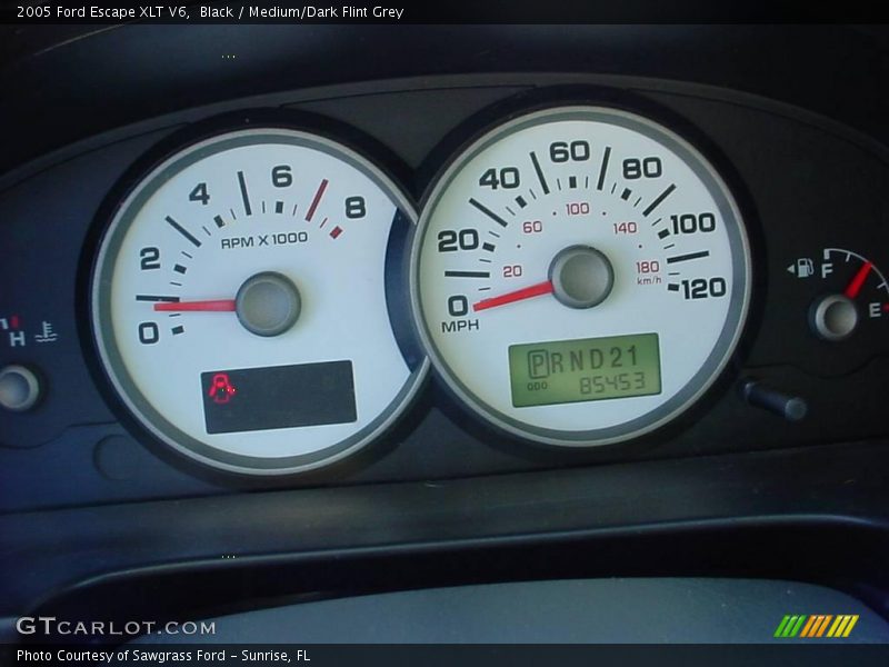 Black / Medium/Dark Flint Grey 2005 Ford Escape XLT V6
