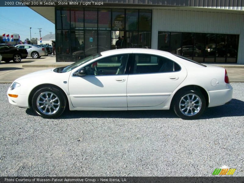 Stone White / Light Taupe 2003 Chrysler 300 M Sedan