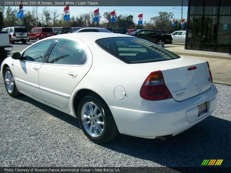 Stone White / Light Taupe 2003 Chrysler 300 M Sedan