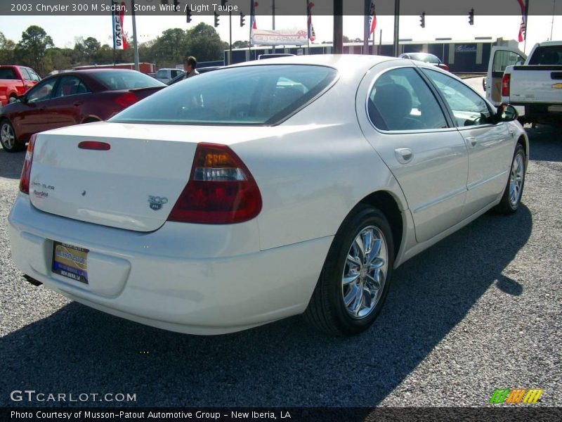 Stone White / Light Taupe 2003 Chrysler 300 M Sedan