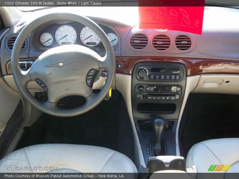 Stone White / Light Taupe 2003 Chrysler 300 M Sedan