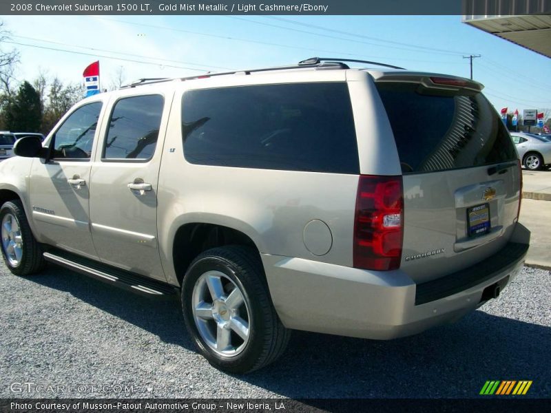 Gold Mist Metallic / Light Cashmere/Ebony 2008 Chevrolet Suburban 1500 LT