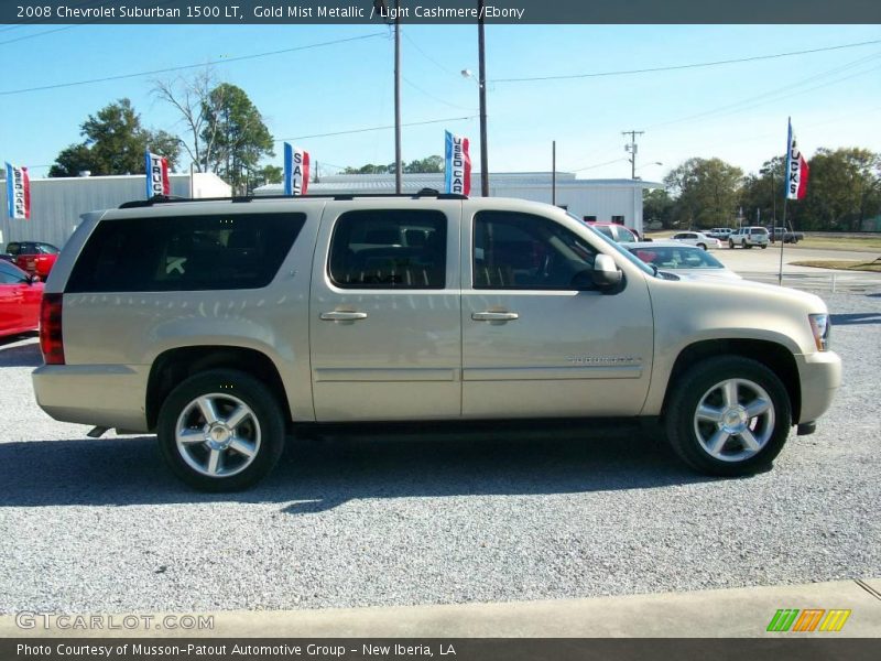 Gold Mist Metallic / Light Cashmere/Ebony 2008 Chevrolet Suburban 1500 LT