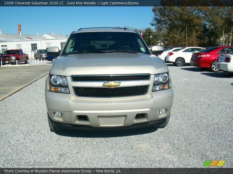 Gold Mist Metallic / Light Cashmere/Ebony 2008 Chevrolet Suburban 1500 LT