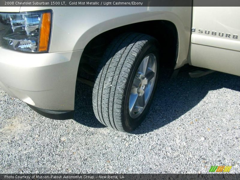 Gold Mist Metallic / Light Cashmere/Ebony 2008 Chevrolet Suburban 1500 LT