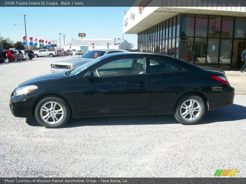 Black / Ivory 2008 Toyota Solara SE Coupe