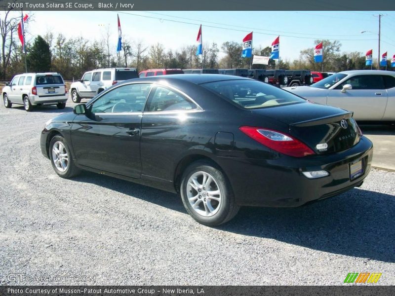 Black / Ivory 2008 Toyota Solara SE Coupe