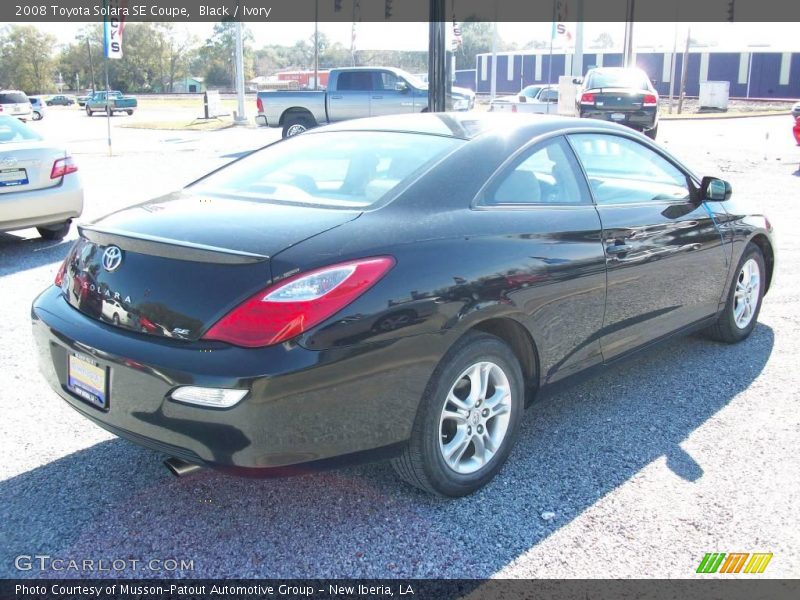Black / Ivory 2008 Toyota Solara SE Coupe